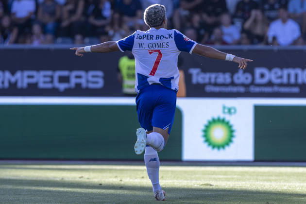August 29, 2026, Sao Torcato, Guimaraes, Portugal: Viseu, August 29 - William Gomes of FC Porto celebrates his goal during the Academico de Viseu FC x FC Porto match for the Liga Portugal Betclic 2026 27 on August 29, 2026 at Estadio Municipal do Fontelo, Viseu, Portugal Sao Torcato Portugal - ZUMAl192 20260829_zsp_l192_055 Copyright: xMiguelxLemosx
