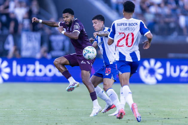 August 29, 2026, Sao Torcato, Guimaraes, Portugal: Viseu, August 29 - Joao Guilherme of Academico de Viseu FC is seen on action during the Academico de Viseu FC x FC Porto match for the Liga Portugal Betclic 2026 27 on August 29, 2026 at Estadio Municipal do Fontelo, Viseu, Portugal Sao Torcato Portugal - ZUMAl192 20260829_zsp_l192_071 Copyright: xMiguelxLemosx