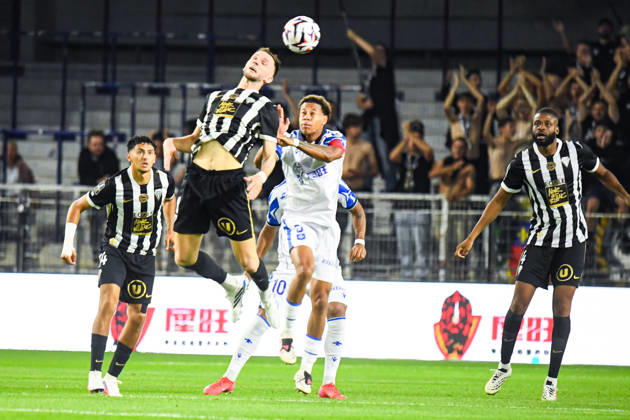 Fußball, Frankreich, AJ Auxerre - SCO Angers