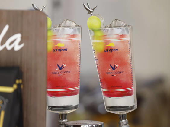 Honey Deuce, the official signature cocktail of the US Open tennis championships is served on tap at the 2026 US Open Tennis Championship at the USTA Billie Jean King National Tennis Center in New York City on Saturday, August 29, 2026.  NYP20260829111 JOHNxANGELILLO