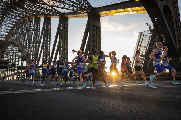 2026 SYDNEY MARATHON, Competitors during the 2026 Sydney Marathon in Sydney, Sunday, August 30, 2026. ( NO ARCHIVING, EDITORIAL USE ONLY SYDNEY NEW SOUTH WALES AUSTRALIA  Copyright: xNADIRxKINANIx 20260830144152538235