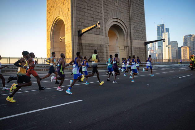 2026 SYDNEY MARATHON, Competitors during the 2026 Sydney Marathon in Sydney, Sunday, August 30, 2026. ( NO ARCHIVING, EDITORIAL USE ONLY SYDNEY NEW SOUTH WALES AUSTRALIA  Copyright: xNADIRxKINANIx 20260830194488501560