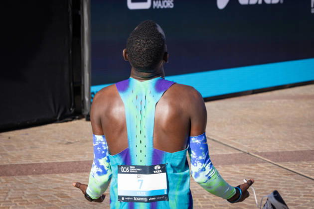 2026 SYDNEY MARATHON, Winner of the 2026 Sydney Marathon Addisu Gobena in Sydney, Sunday, August 30, 2026. ( NO ARCHIVING, EDITORIAL USE ONLY SYDNEY NEW SOUTH WALES AUSTRALIA  Copyright: xNADIRxKINANIx 20260830112586763654