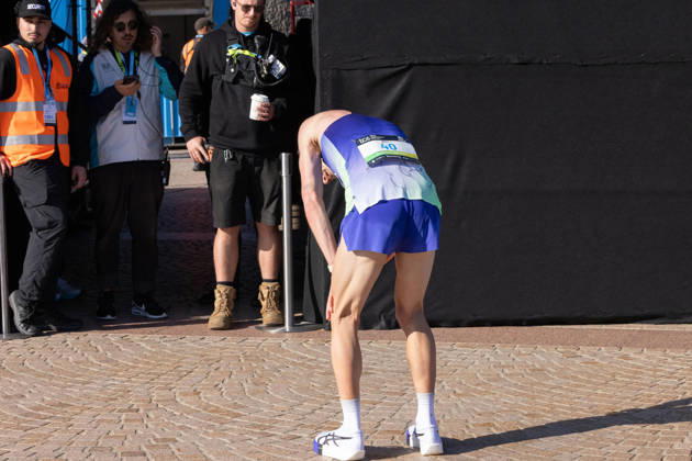 2026 SYDNEY MARATHON, AustraliaÕs Andrew Buchanan finishes the 2026 Sydney Marathon in Sydney, Sunday, August 30, 2026. ( NO ARCHIVING, EDITORIAL USE ONLY SYDNEY NEW SOUTH WALES AUSTRALIA  Copyright: xNADIRxKINANIx 20260830186122471690