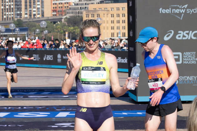 2026 SYDNEY MARATHON, AustraliaÕs Ellie Pashley runs the fastest womenÕs time for the 2026 Sydney Marathon in Sydney, Sunday, August 30, 2026. ( NO ARCHIVING, EDITORIAL USE ONLY SYDNEY NEW SOUTH WALES AUSTRALIA  Copyright: xNADIRxKINANIx 20260830129511585933