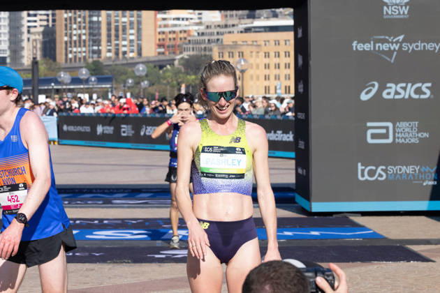 2026 SYDNEY MARATHON, AustraliaÕs Ellie Pashley runs the fastest womenÕs time for the 2026 Sydney Marathon in Sydney, Sunday, August 30, 2026. ( NO ARCHIVING, EDITORIAL USE ONLY SYDNEY NEW SOUTH WALES AUSTRALIA  Copyright: xNADIRxKINANIx 20260830152863201675