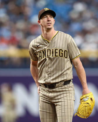 August 29, 2026, St. Petersburg, Florida, USA: San Diego Padres pitcher WALKER BUEHLER (10) looks on from the mound during a game against Tampa Bay Rays. The Tampa Bay Rays hosted the San Diego Padres at Tropicana Field in St. Petersburg, FL. St. Petersburg USA - ZUMAm299 20260829_znp_m299_009 Copyright: xTaylorxMcFeex