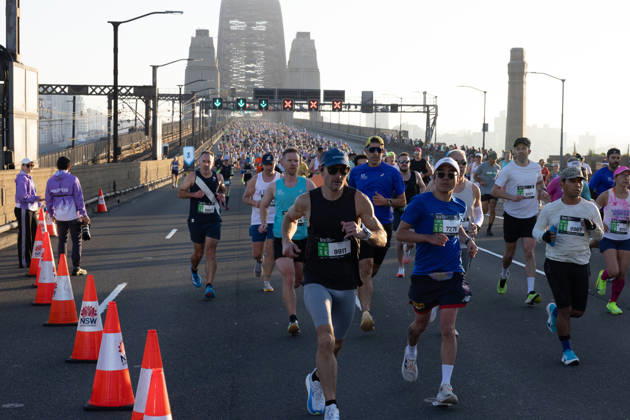 2026 SYDNEY MARATHON, Competitors during the 2026 Sydney Marathon in Sydney, Sunday, August 30, 2026. ( NO ARCHIVING, EDITORIAL USE ONLY SYDNEY NEW SOUTH WALES AUSTRALIA  Copyright: xNADIRxKINANIx 20260830165545079857