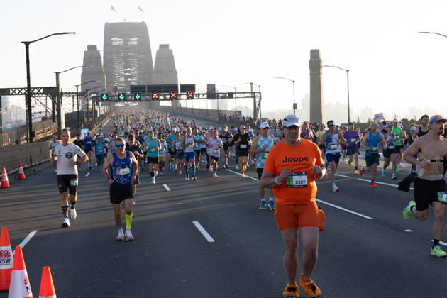 2026 SYDNEY MARATHON, Competitors during the 2026 Sydney Marathon in Sydney, Sunday, August 30, 2026. ( NO ARCHIVING, EDITORIAL USE ONLY SYDNEY NEW SOUTH WALES AUSTRALIA  Copyright: xNADIRxKINANIx 20260830146037662018