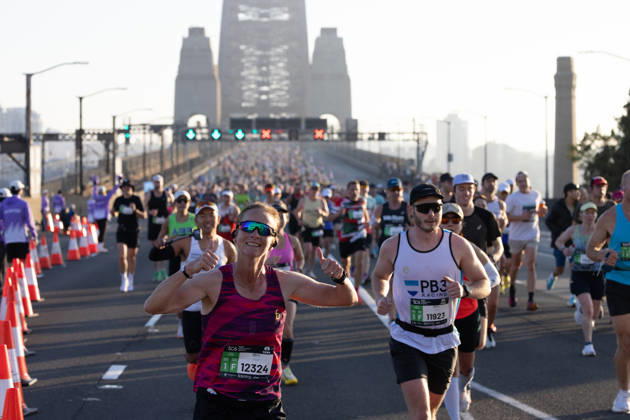 2026 SYDNEY MARATHON, Competitors during the 2026 Sydney Marathon in Sydney, Sunday, August 30, 2026. ( NO ARCHIVING, EDITORIAL USE ONLY SYDNEY NEW SOUTH WALES AUSTRALIA  Copyright: xNADIRxKINANIx 20260830166995734862