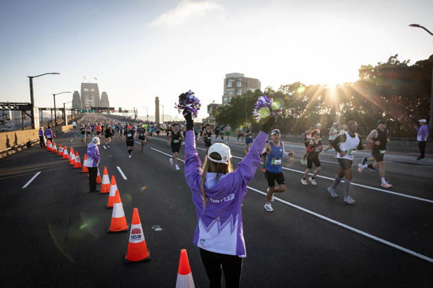 2026 SYDNEY MARATHON, Competitors during the 2026 Sydney Marathon in Sydney, Sunday, August 30, 2026. ( NO ARCHIVING, EDITORIAL USE ONLY SYDNEY NEW SOUTH WALES AUSTRALIA  Copyright: xNADIRxKINANIx 20260830114259067030