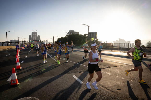 2026 SYDNEY MARATHON, Competitors during the 2026 Sydney Marathon in Sydney, Sunday, August 30, 2026. ( NO ARCHIVING, EDITORIAL USE ONLY SYDNEY NEW SOUTH WALES AUSTRALIA  Copyright: xNADIRxKINANIx 20260830182351292363