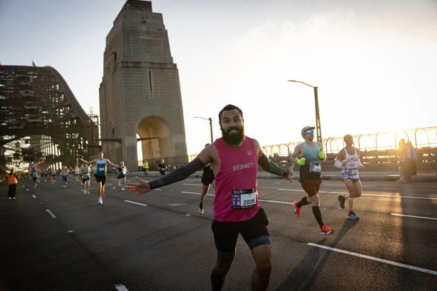 2026 SYDNEY MARATHON, Competitors during the 2026 Sydney Marathon in Sydney, Sunday, August 30, 2026. ( NO ARCHIVING, EDITORIAL USE ONLY SYDNEY NEW SOUTH WALES AUSTRALIA  Copyright: xNADIRxKINANIx 20260830189306978920