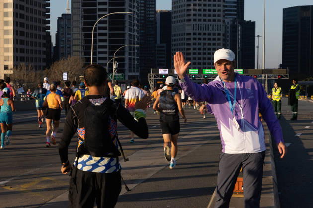 2026 SYDNEY MARATHON, Competitors during the 2026 Sydney Marathon in Sydney, Sunday, August 30, 2026. ( NO ARCHIVING, EDITORIAL USE ONLY SYDNEY NEW SOUTH WALES AUSTRALIA  Copyright: xNADIRxKINANIx 20260830122966667298