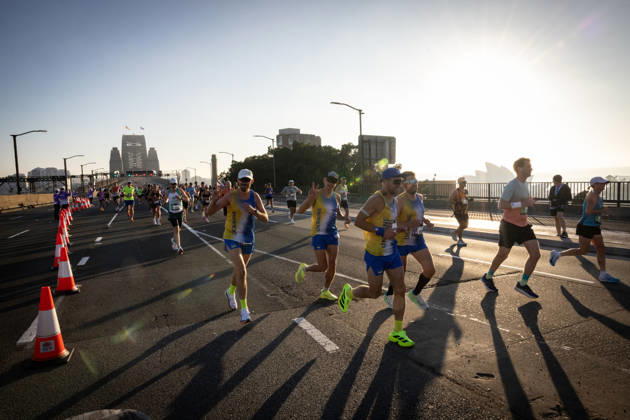 2026 SYDNEY MARATHON, Competitors during the 2026 Sydney Marathon in Sydney, Sunday, August 30, 2026. ( NO ARCHIVING, EDITORIAL USE ONLY SYDNEY NEW SOUTH WALES AUSTRALIA  Copyright: xNADIRxKINANIx 20260830177863063792