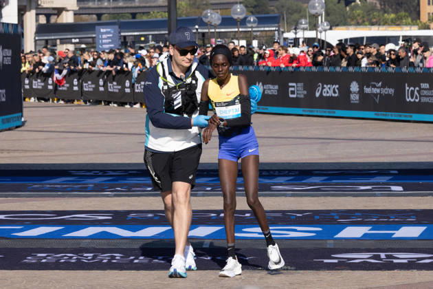 2026 SYDNEY MARATHON, Competitors during the 2026 Sydney Marathon in Sydney, Sunday, August 30, 2026. ( NO ARCHIVING, EDITORIAL USE ONLY SYDNEY NEW SOUTH WALES AUSTRALIA  Copyright: xNADIRxKINANIx 20260830116769973956