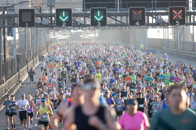 2026 SYDNEY MARATHON, Competitors during the 2026 Sydney Marathon in Sydney, Sunday, August 30, 2026. ( NO ARCHIVING, EDITORIAL USE ONLY SYDNEY NEW SOUTH WALES AUSTRALIA  Copyright: xNADIRxKINANIx 20260830137480990850