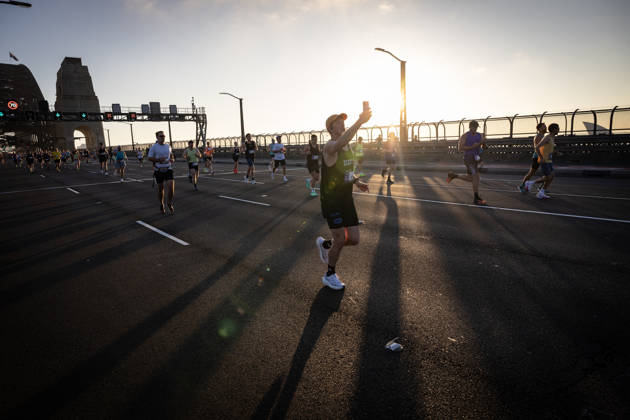 2026 SYDNEY MARATHON, Competitors during the 2026 Sydney Marathon in Sydney, Sunday, August 30, 2026. ( NO ARCHIVING, EDITORIAL USE ONLY SYDNEY NEW SOUTH WALES AUSTRALIA  Copyright: xNADIRxKINANIx 20260830120346785590