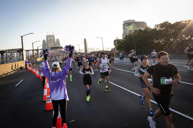 2026 SYDNEY MARATHON, Competitors during the 2026 Sydney Marathon in Sydney, Sunday, August 30, 2026. ( NO ARCHIVING, EDITORIAL USE ONLY SYDNEY NEW SOUTH WALES AUSTRALIA  Copyright: xNADIRxKINANIx 20260830128476601802