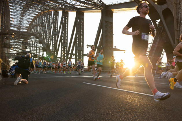 2026 SYDNEY MARATHON, Competitors during the 2026 Sydney Marathon in Sydney, Sunday, August 30, 2026. ( NO ARCHIVING, EDITORIAL USE ONLY SYDNEY NEW SOUTH WALES AUSTRALIA  Copyright: xNADIRxKINANIx 20260830170721885414