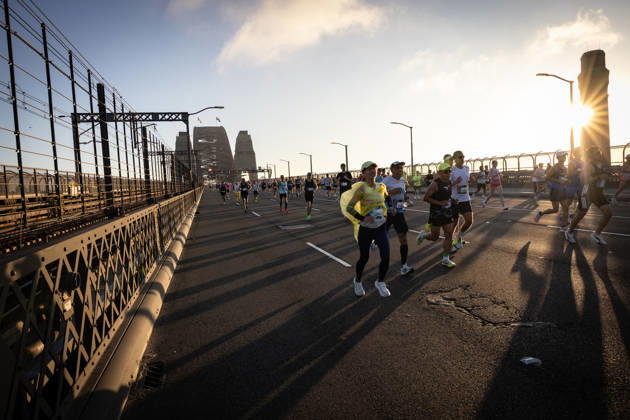 2026 SYDNEY MARATHON, Competitors during the 2026 Sydney Marathon in Sydney, Sunday, August 30, 2026. ( NO ARCHIVING, EDITORIAL USE ONLY SYDNEY NEW SOUTH WALES AUSTRALIA  Copyright: xNADIRxKINANIx 20260830181943398086