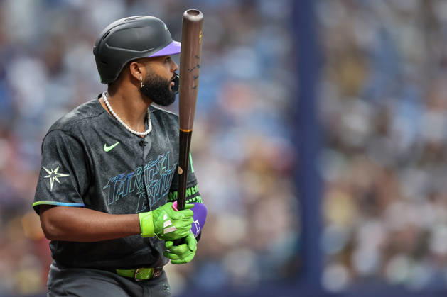 August 29, 2026, St. Petersburg, Florida, USA: Tampa Bay Rays third baseman JUNIOR CAMINERO (13) at bat against the San Diego Padres. The Tampa Bay Rays hosted the San Diego Padres at Tropicana Field in St. Petersburg, FL. St. Petersburg USA - ZUMAm299 20260829_znp_m299_043 Copyright: xTaylorxMcFeex