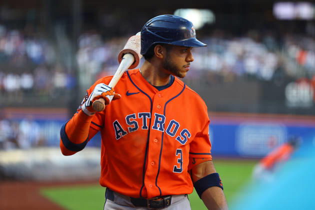 MLB, Baseball Herren, USA Houston Astros Vs. New York Mets Houston Astros Jeremy Pena 3 stands on deck during the fifth inning of a baseball game against the New York Mets at Citi Field in Flushing, New York, on August 29, 2026. Flushing New York United States  Copyright: xGordonxDonovanx originalFilename:donovan-mlbhoust260829_npDDY.jpg