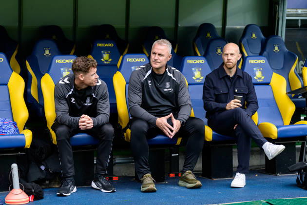Broendby IF v FC Copenhagen, A-Liga football, Broendby, Denmark Broendby, Denmark. 29th, August 2026. Head coach Bengt Saeternes of Broendby IF seen at the A-Liga match between and Broendby IF and FC Copenhagen at Brondby Stadion in Brondby. Denmark, Brondby, Brondby Stadion Copyright: xGonzalesxPhoto DennisxJacobsenx