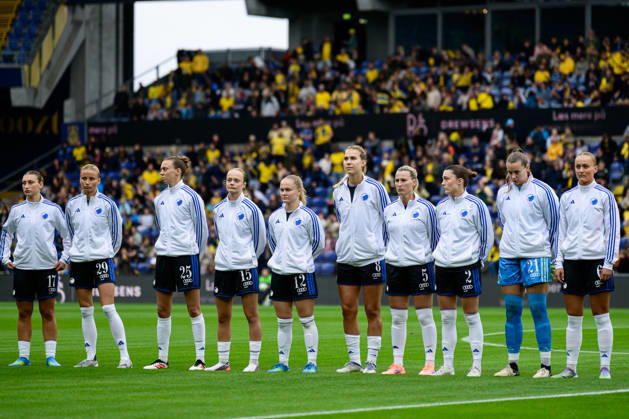 Broendby IF v FC Copenhagen, A-Liga football, Broendby, Denmark Broendby, Denmark. 29th, August 2026. The players of FC Copenhagen line up for the A-Liga match between and Broendby IF and FC Copenhagen at Brondby Stadion in Brondby. Denmark, Brondby, Brondby Stadion Copyright: xGonzalesxPhoto DennisxJacobsenx
