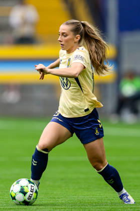 Broendby IF v FC Copenhagen, A-Liga football, Broendby, Denmark Broendby, Denmark. 29th, August 2026. Tilde Lindwall (10) of Broendby IF seen during the A-Liga match between and Broendby IF and FC Copenhagen at Brondby Stadion in Brondby. Denmark, Brondby, Brondby Stadion Copyright: xGonzalesxPhoto DennisxJacobsenx