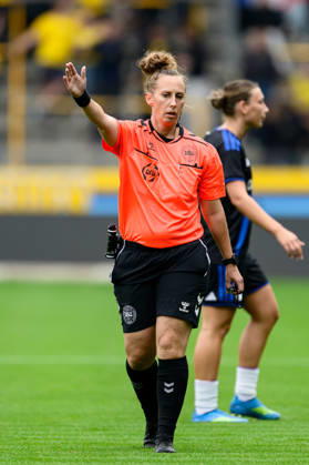 Broendby IF v FC Copenhagen, A-Liga football, Broendby, Denmark Broendby, Denmark. 29th, August 2026. Referee Zascha Sparving seen during the A-Liga match between and Broendby IF and FC Copenhagen at Brondby Stadion in Brondby. Denmark, Brondby, Brondby Stadion Copyright: xGonzalesxPhoto DennisxJacobsenx