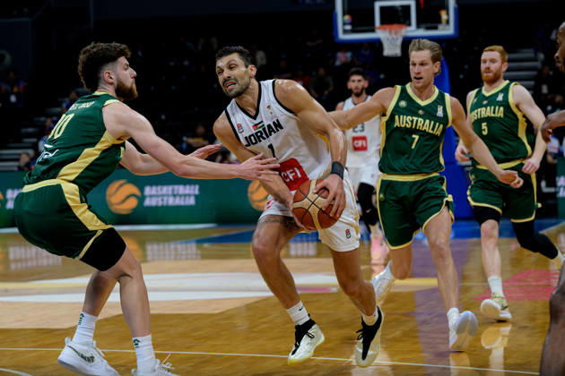 Basketball, World Cup qualifiers, Australia v Jordan