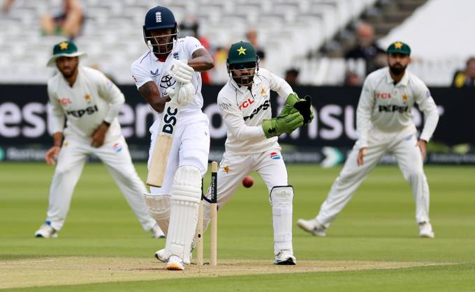 Cricket, international match, Test match, England v Pakistan