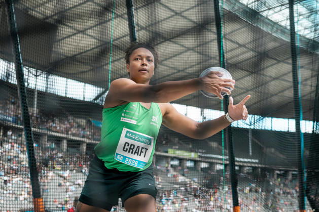 Shanice Craft SV Halle, Women s Discus Throw, GER, Track and Field, Athletics, ISTAF, Berlin, August 30, 2026, GER, Track and Field, Athletics, ISTAF, Berlin, August 30, 2026 Berlin Copyright: xStefanxMayerx EP_SMR