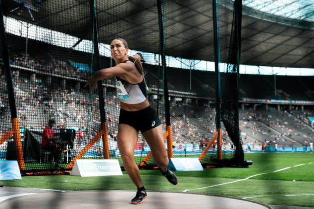 Valarie Sion, United States, Discus Throw, GER, Track and Field, Athletics, ISTAF, Berlin, August 30, 2026, GER, Track and Field, Athletics, ISTAF, Berlin, August 30, 2026, Berlin Copyright: xStefanxMayerx EP_SMR