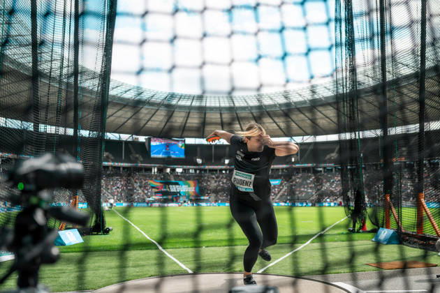 Kristin Pudenz OSC Potsdam, Women s Discus Throw, GER, Track and Field, Athletics, ISTAF, Berlin, August 30, 2026, GER, Track and Field, Athletics, ISTAF, Berlin, August 30, 2026 Berlin Copyright: xStefanxMayerx EP_SMR