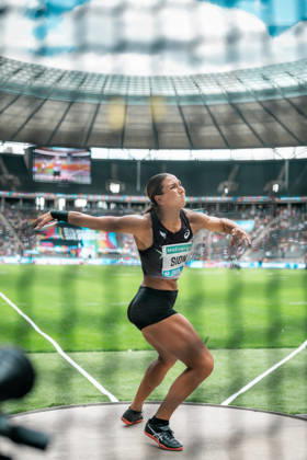 Valarie Sion, United States, Discus Throw, GER, Track and Field, Athletics, ISTAF, Berlin, August 30, 2026, GER, Track and Field, Athletics, ISTAF, Berlin, August 30, 2026, Berlin Copyright: xStefanxMayerx EP_SMR