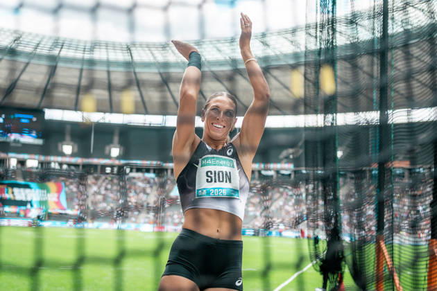 Valarie Sion, United States, Discus Throw, GER, Track and Field, Athletics, ISTAF, Berlin, August 30, 2026, GER, Track and Field, Athletics, ISTAF, Berlin, August 30, 2026, Berlin Copyright: xStefanxMayerx EP_SMR