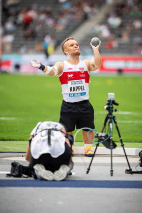 BERLIN, GERMANY - AUGUST 30, 2026: Niko KAPPEL (GER Germany) competing in the Shot put during the ISTAF at Olympic Stadium on August 30, 2026 in Berlin, Germany. Copyright: xBEAUTIFULxSPORTS Kuehnx