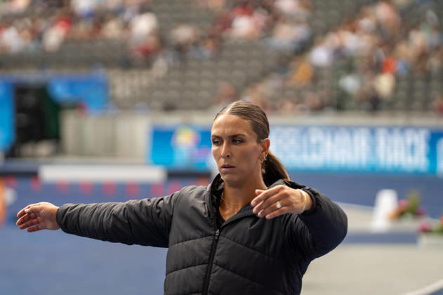 German Track and Field, Track and Field Meet, ISTAF 2026 Sports Festival on August 30, 2026, at the Olympic Stadium in Berlin—Women s Discus: Valarie Sion (USA) Copyright: xSvenxHeidmannx