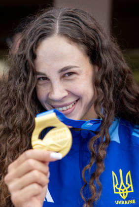 ICF Canoe Sprint and Paracanoe World Championships Liudmyla Luzan during ICF Canoe Sprint and Paracanoe World Championships in Poznan, Poland, on August 30, 2026 Poznan Poland Copyright: xFotoxOlimpikx originalFilename:jastrzebowski-icfcanoe260826_npJyO