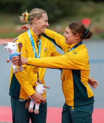 ICF Canoe Sprint and Paracanoe World Championships Kailey Harlen, Natalia Drobot during ICF Canoe Sprint and Paracanoe World Championships in Poznan, Poland, on August 30, 2026 Poznan Poland Copyright: xFotoxOlimpikx originalFilename:jastrzebowski-icfcanoe260826_npGdu