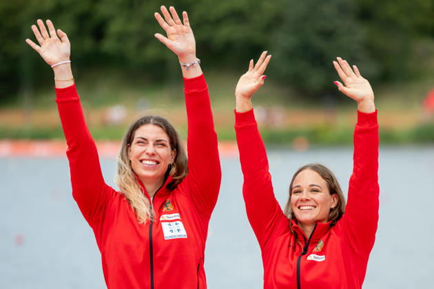 ICF Canoe Sprint and Paracanoe World Championships Pauline Jagsch, Paulina Paszek during ICF Canoe Sprint and Paracanoe World Championships in Poznan, Poland, on August 30, 2026 Poznan Poland Copyright: xFotoxOlimpikx originalFilename:jastrzebowski-icfcanoe260826_npZI9