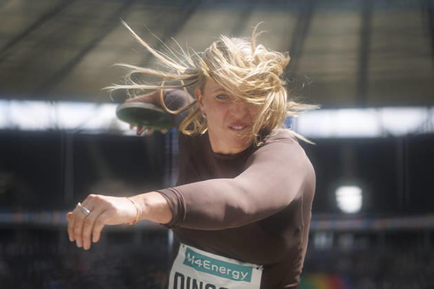 BERLIN, GERMANY - AUGUST 30, 2026: Rachel DINCOFF (USA United States) competing in the women’s discus throw during the ISTAF at Olympic Stadium on August 30, 2026 in Berlin, Germany. Germany Copyright: xAxelxKohringx