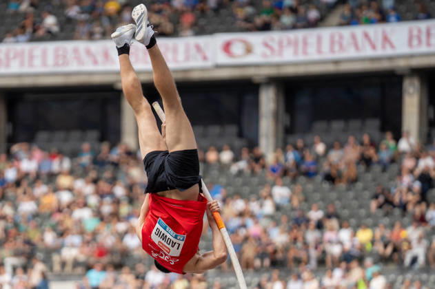 German Track and Field, Track and Field Meet, ISTAF 2026 Sports Festival on August 30, 2026, at the Olympic Stadium in Berlin; Men s Pole Vault: Gillian Ladwig, Germany Copyright: xSvenxHeidmannx