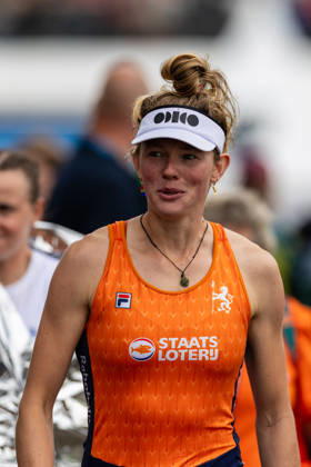 30 Aug 2026 World Rowing Championships AMSTERDAM, NETHERLANDS - AUGUST 30: Karolien Florijn of the Netherlands during 30 Aug 2026 World Rowing Championships at Bosbaan on August 30, 2026 in Amsterdam, Netherlands. Amsterdam Bosbaan Netherlands Content not available for redistribution in The Netherlands directly or indirectly through any third parties. Copyright: xMarcelxvanxPlateringenx