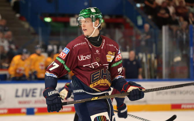 Eric Hördler Upper Body Workout Ice Hockey Penny DEL German Ice Hockey League Exhibition Game 2026–2027 Season August 30, 2026 EHC Eisbären Berlin (EBB) vs. Lausitzer Füchse