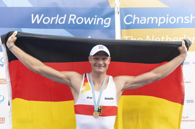 Rowing, World Championships in Amsterdam, Oliver Zeidler is world champion
