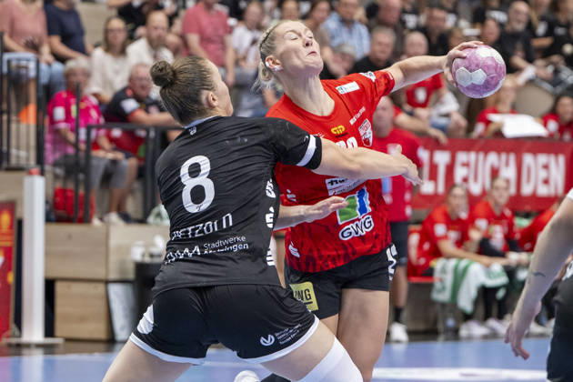 Handball, Women, HBF, SV Union Halle-Neustadt v TuS Metzingen