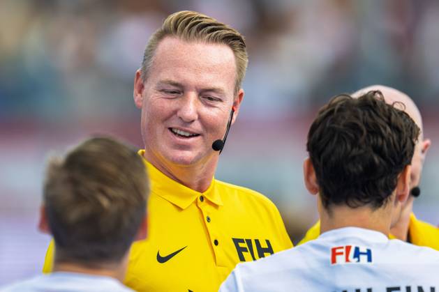 Wavre, 30-08-2026, , FIH Hockey World Cup 2026 Men, 2026. Coen van Bunge before the FIH World Cup Final Spain - Germany (men) Netherlands - Argentina (men)  x206249052x Copyright: